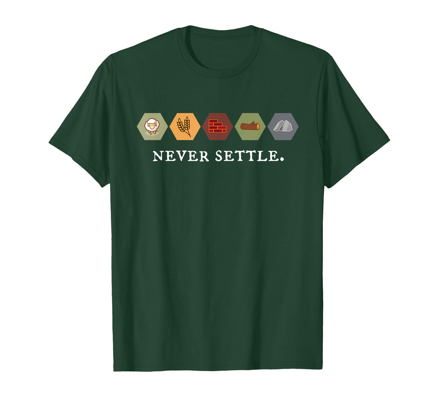 Never Settle Board Games Shirt T-Shirt