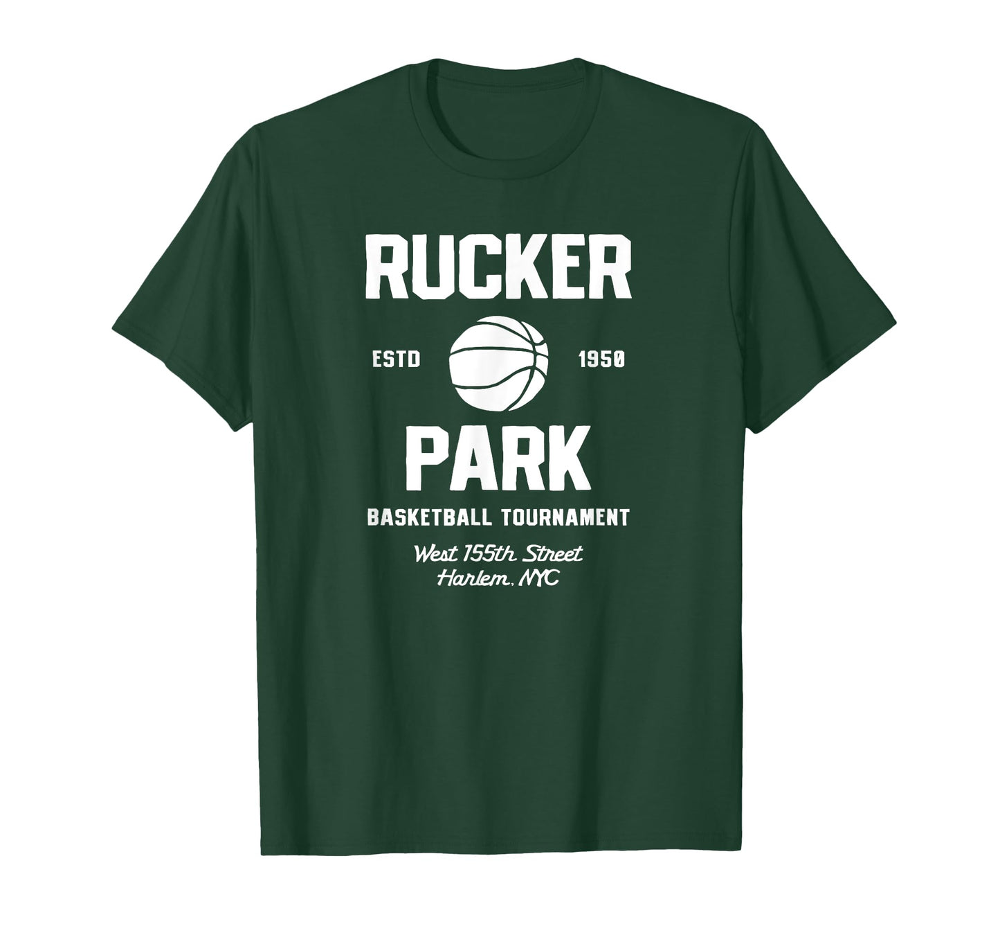 Rucker Park Basketball Tournament Harlem NYC Streetball T-Shirt