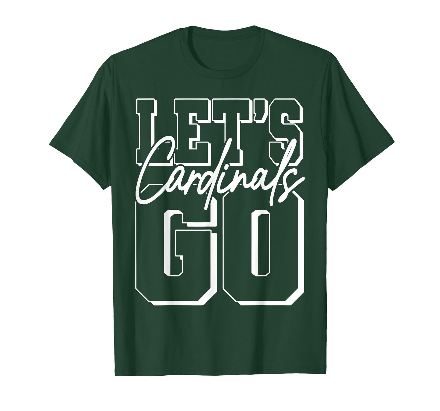 Let's Go Cardinals Back to School Spirit T-Shirt