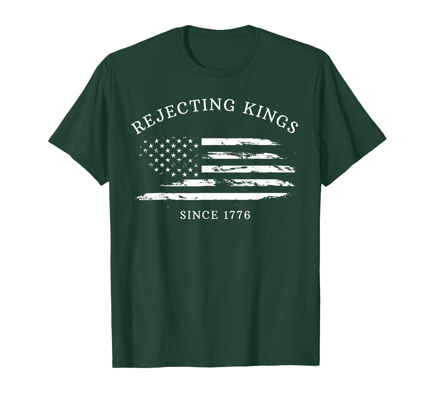 Rejecting Kings Since 1776 No kings 4th of july T-Shirt