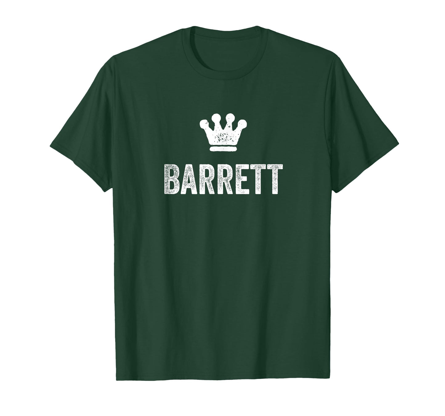 Barrett the King / Crown & Name for Men Called Barrett T-Shirt
