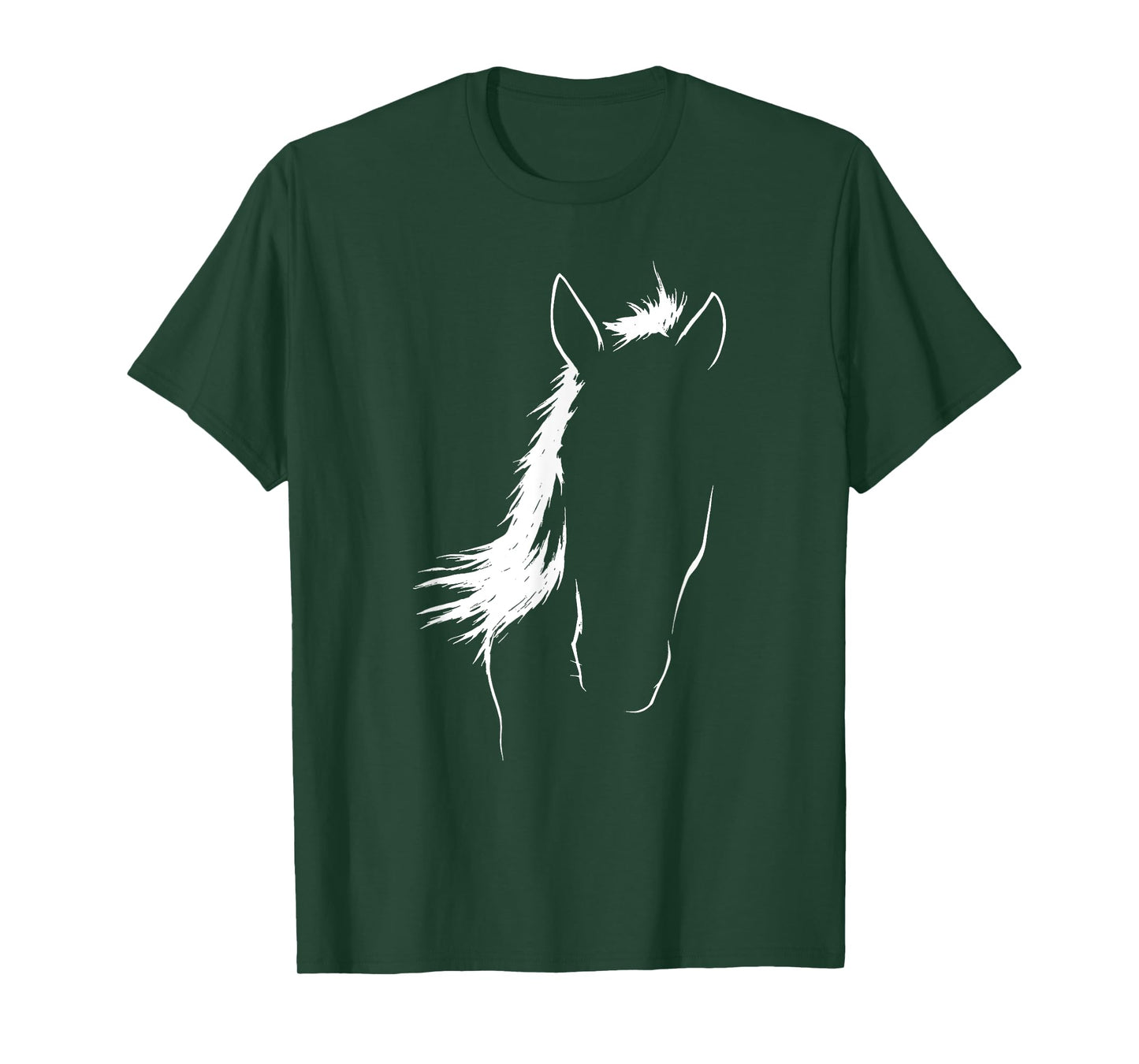 Horse Art Equestrian Horse Lover Rider Horseback Derby Horse T-Shirt