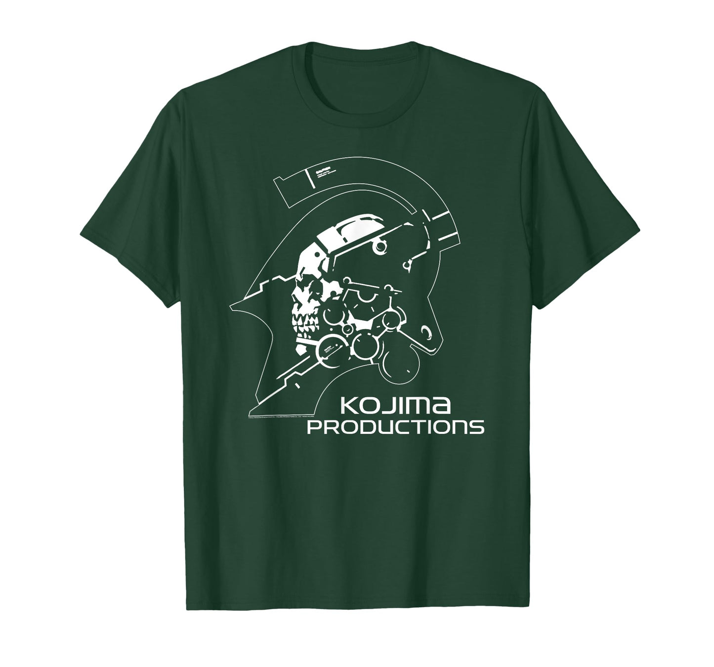 Kojima Productions White Video Gaming Merch T-Shirt