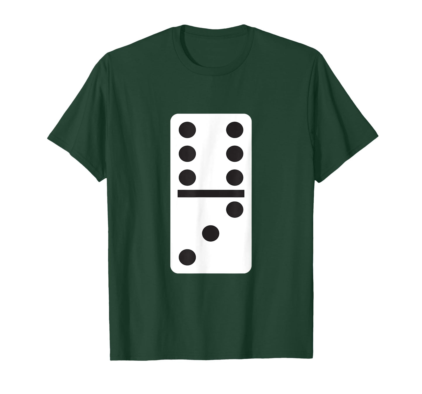 Six Three Dominoes T-Shirt Halloween Costume Domino Game T-Shirt