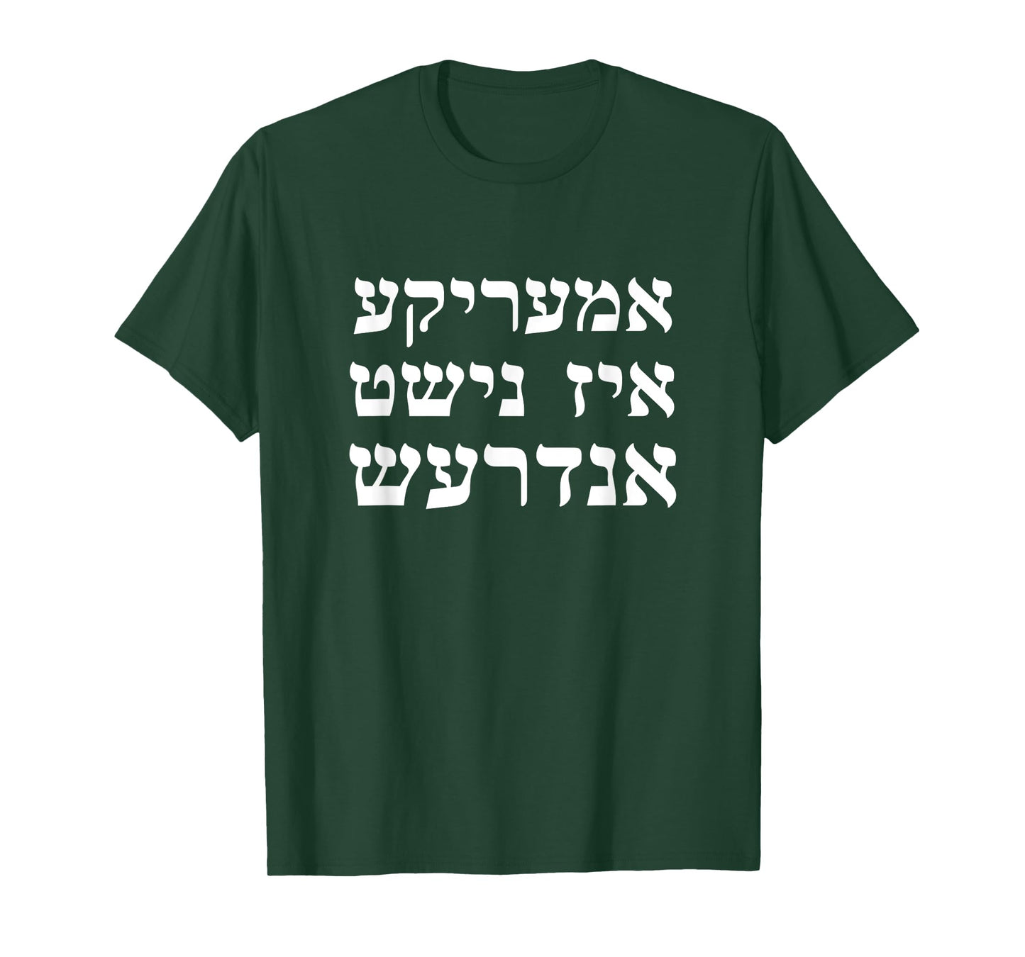 Jewish Chabad Slang America Is No Different Kinus Hashluchim T-Shirt