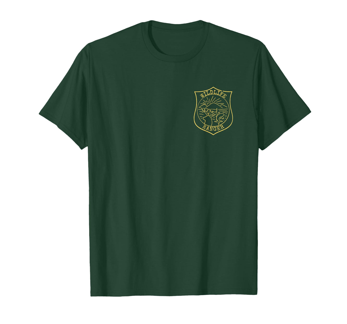 Wildlife Ranger Logo National Park Officer Game Warden Agent T-Shirt