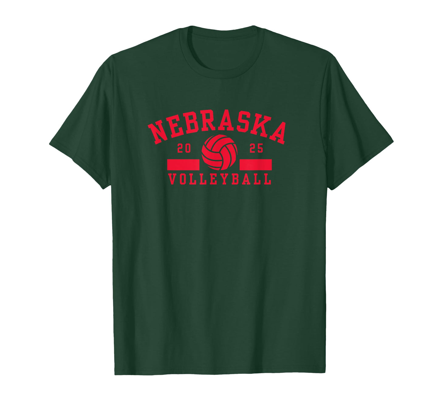 Nebraska Volleyball 2025 Team Player T-Shirt
