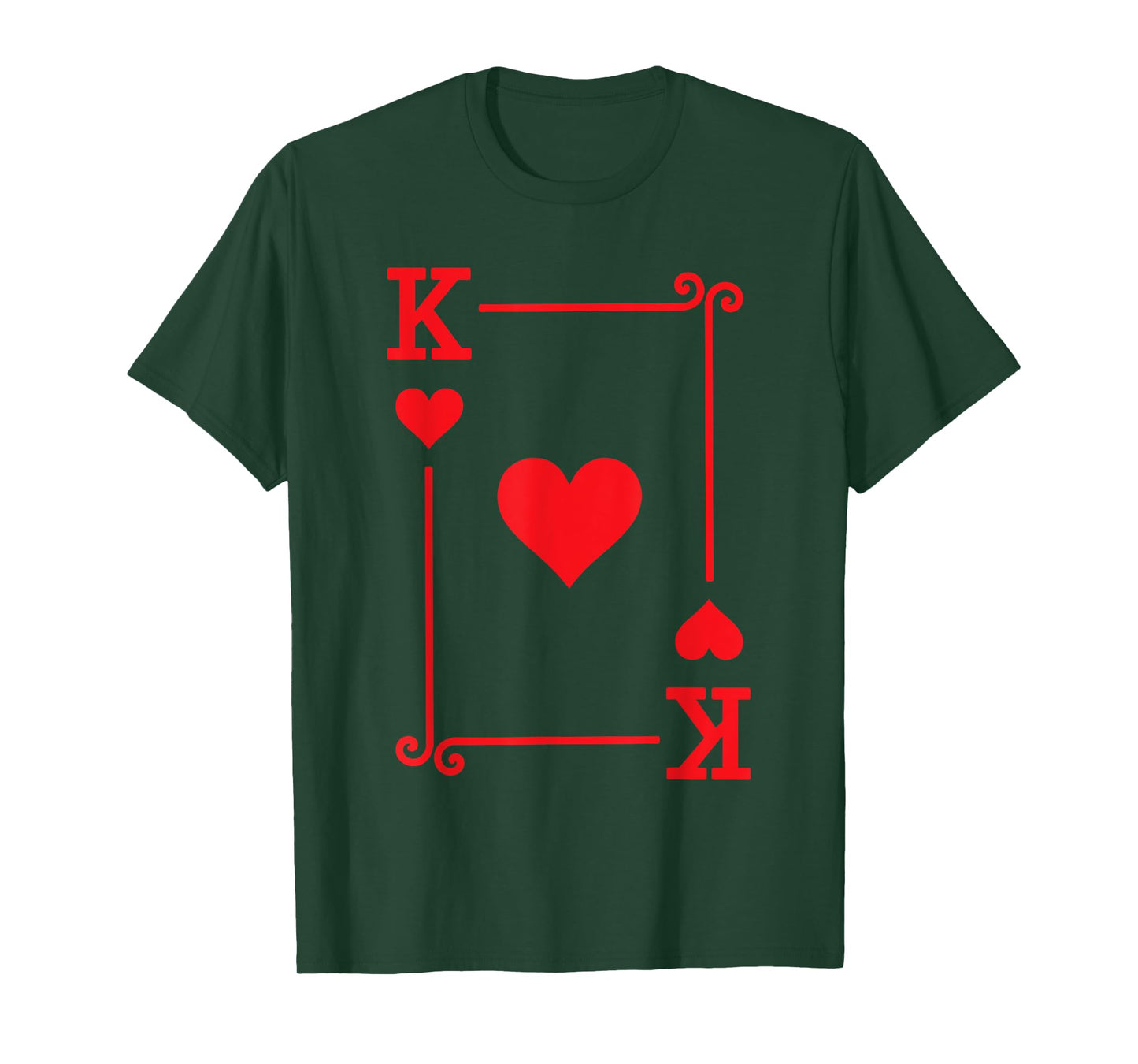 King Hearts Card Costume - Playing Cards - King Hearts T-Shirt