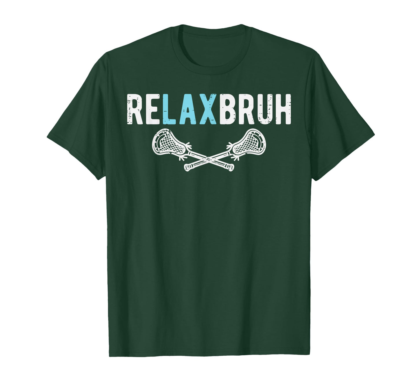 Lacrosse Re Lax Relax Bruh Funny Humor Joke Boys Kids Men T-Shirt