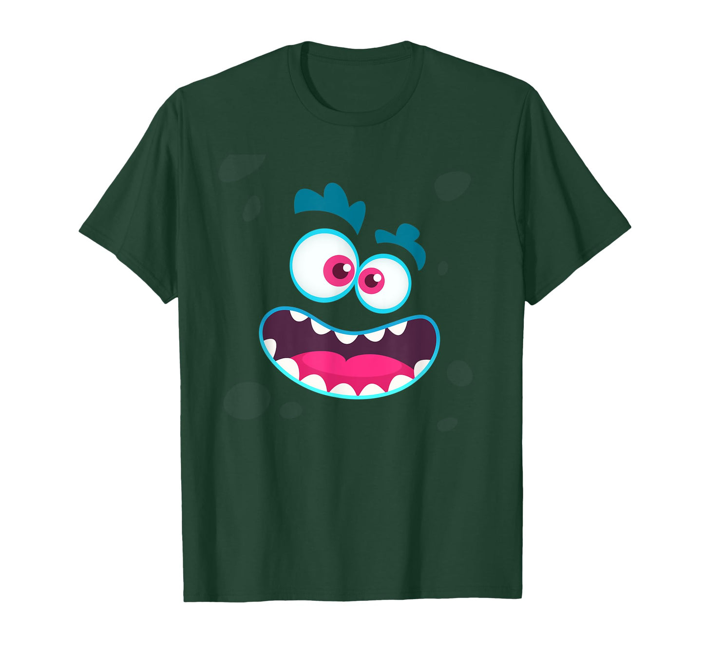 Cute Monster Face Emotion Halloween Costume Gift T-Shirt
