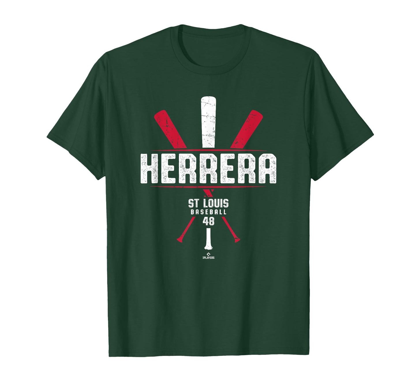 Vintage Baseball Bat Gameday Ivan Herrera St Louis Baseball T-Shirt