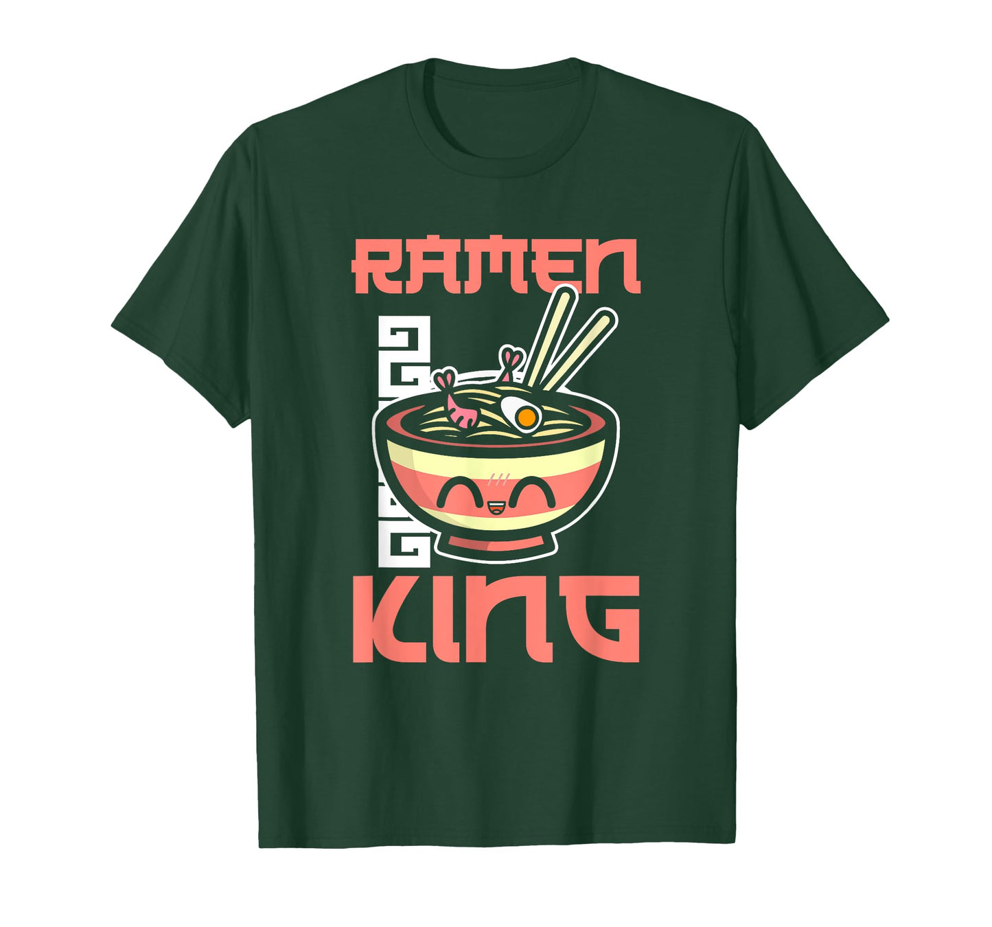 Ramen King Ramen Noodles Lover Funny Quote for Men T-Shirt