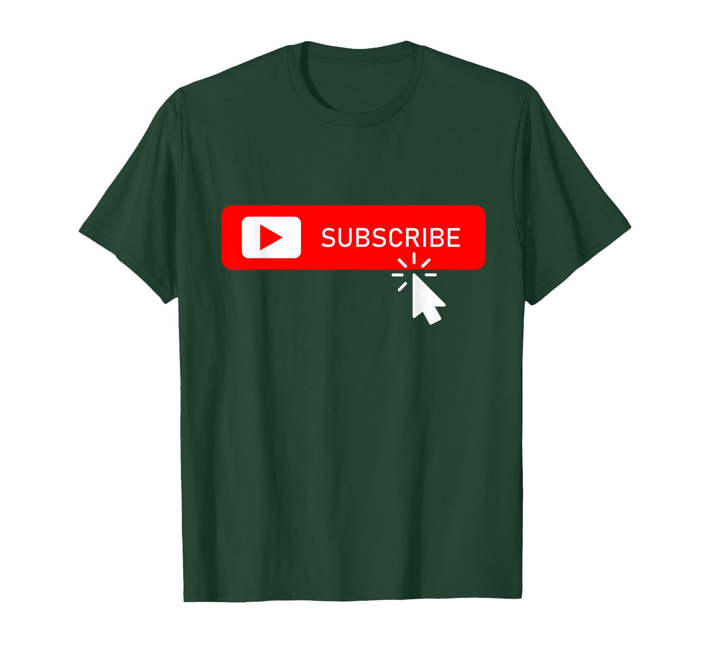 Subscribe on Social Media Content Creator Vlogger Streamer T-Shirt