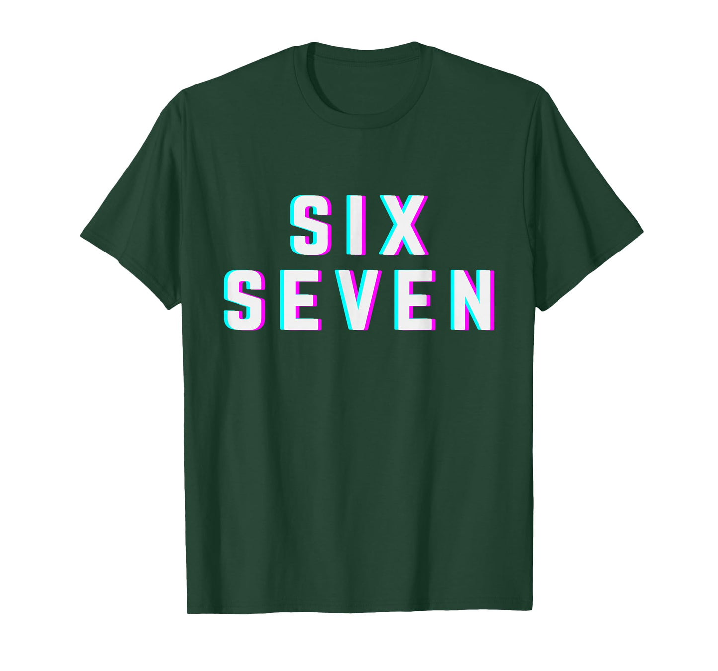Cool Six Seven Number Gen Alpha Slang 6 7 Trending Meme T-Shirt