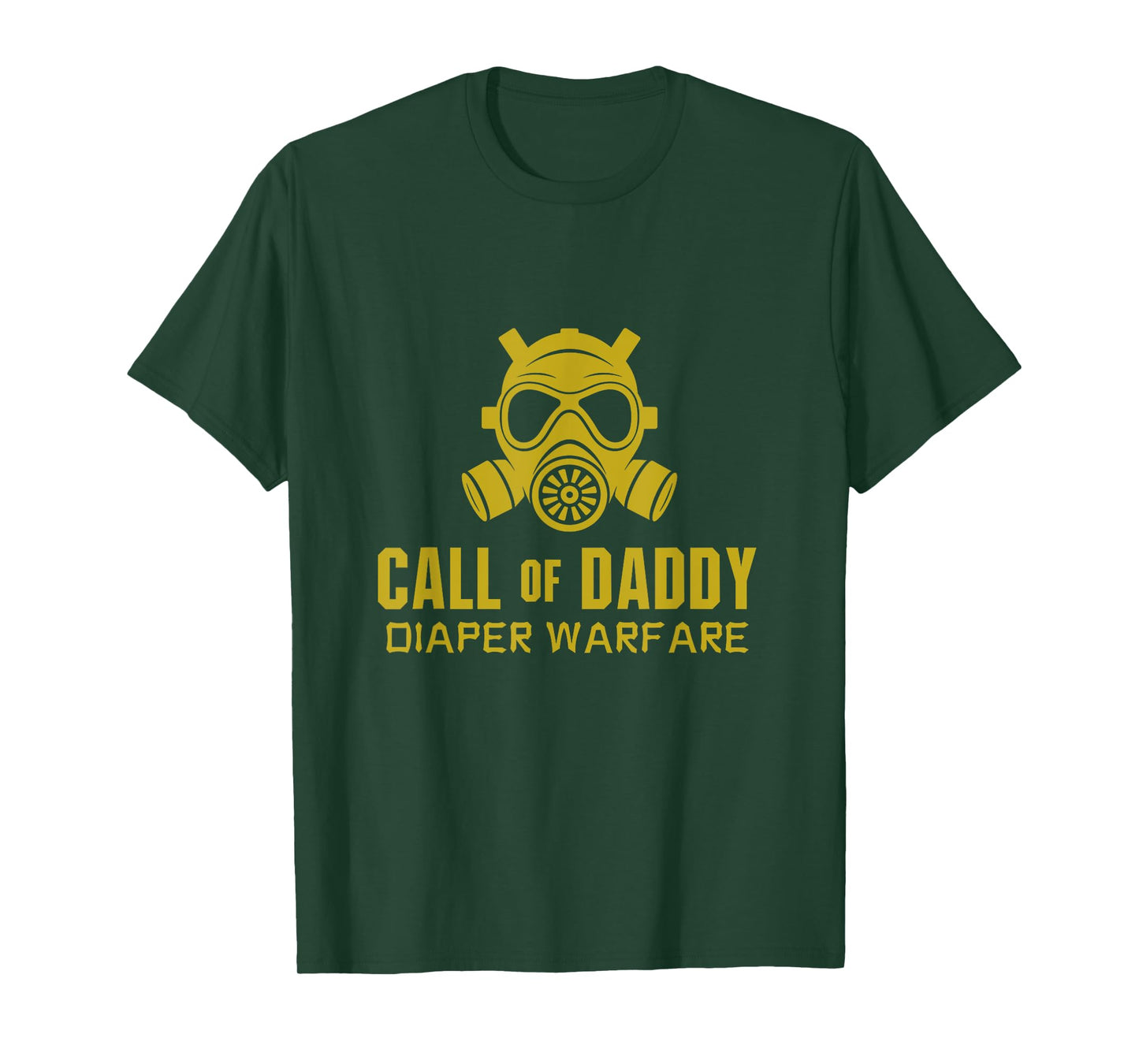 Call of Daddy Diaper Duty Warfare Father's Day Papa Dad T-Shirt