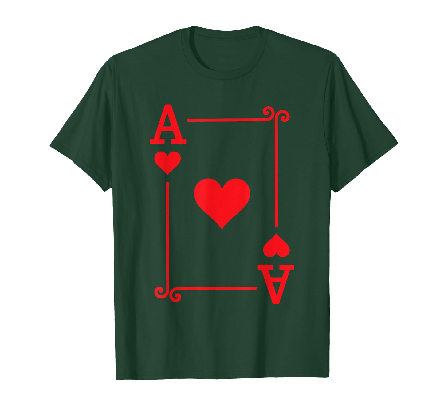 Playing Cards Costume - Ace Hearts Card - Ace Card T-Shirt