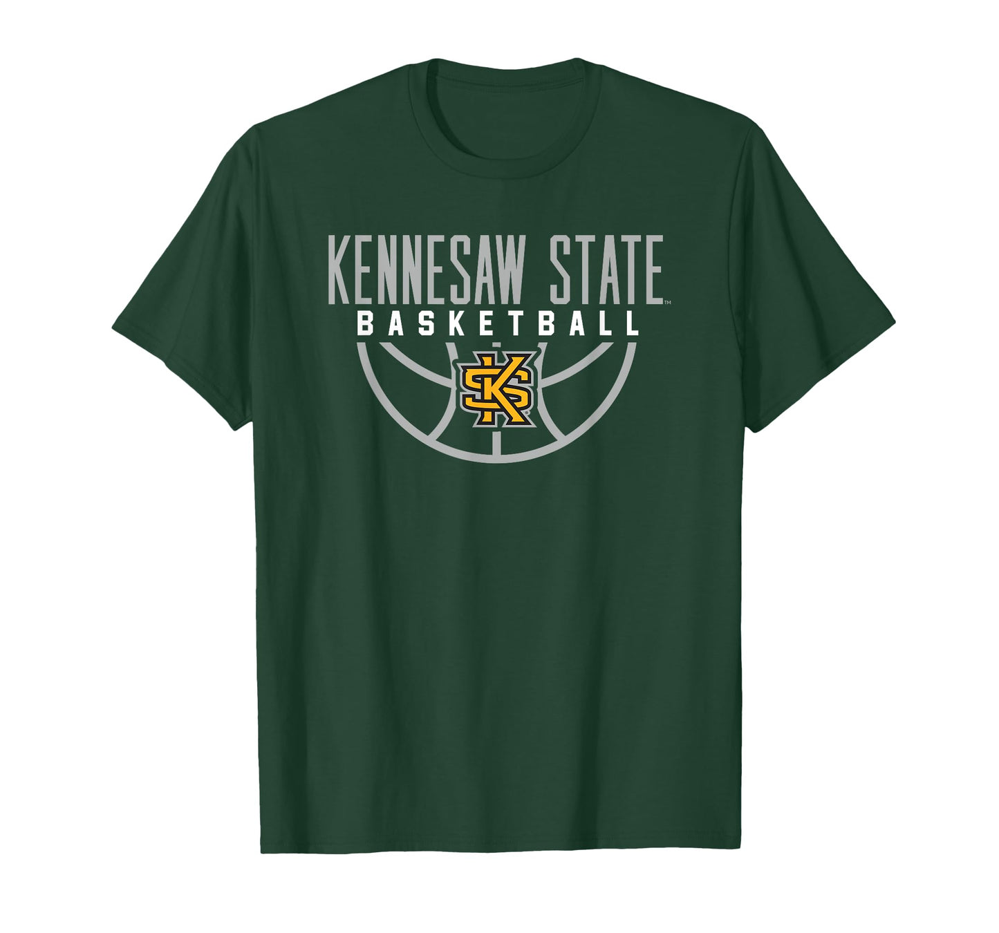 Kennesaw State University Owls Basketball Arch T-Shirt