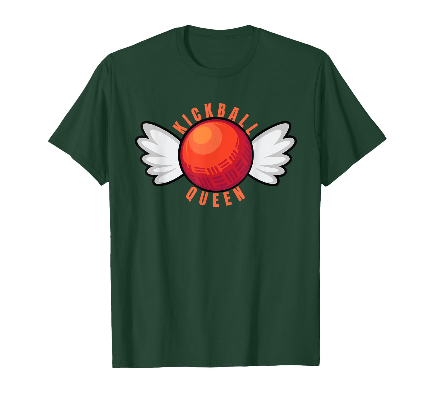 Kickball Queen Funny Kickball Team Sports I Love Kickball T-Shirt