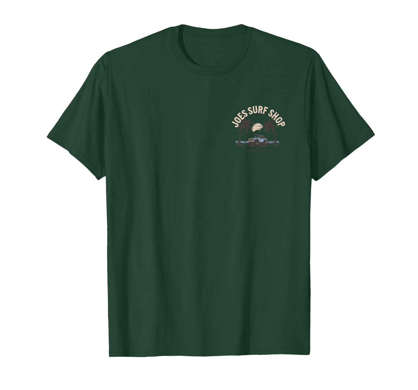 Joe's Surf Shop Early Bird Logo Graphic T-Shirt
