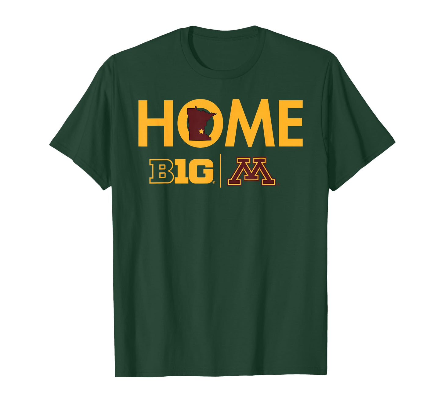 Minnesota Golden Gophers Big 10 Home Logo T-Shirt