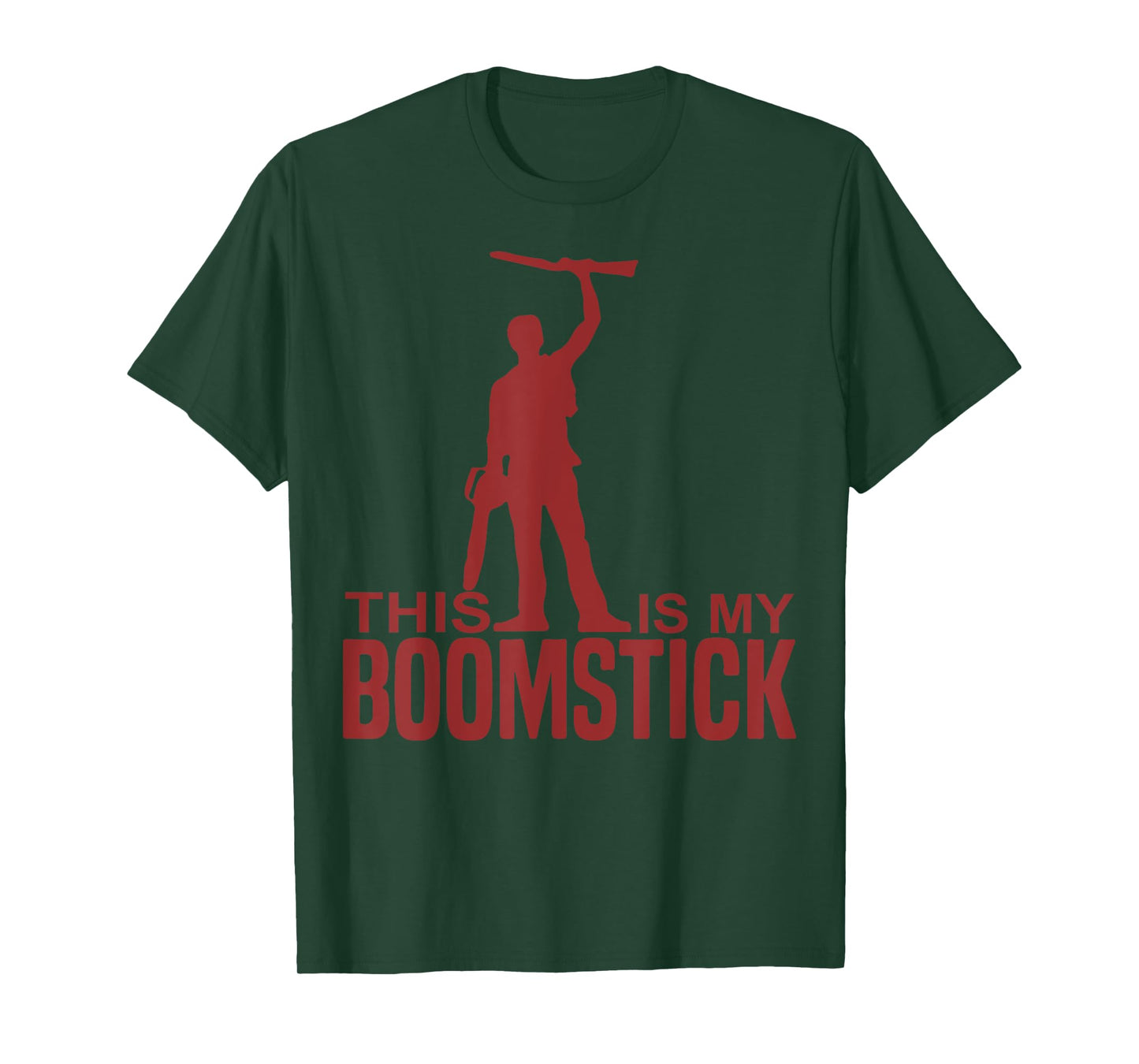This Is My Boomstick Shotgun Chainsaw Dead Evil Halloween T-Shirt