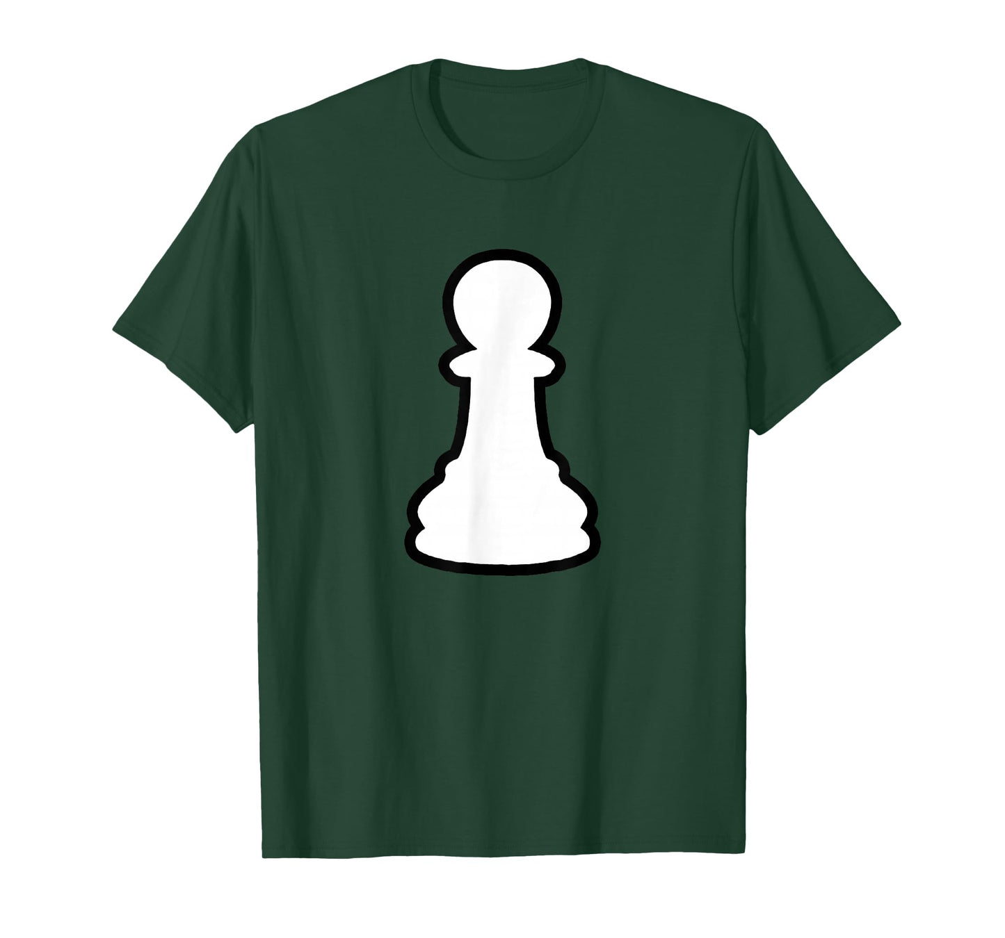chess costumes white pawn halloween costume t-shirt T-Shirt