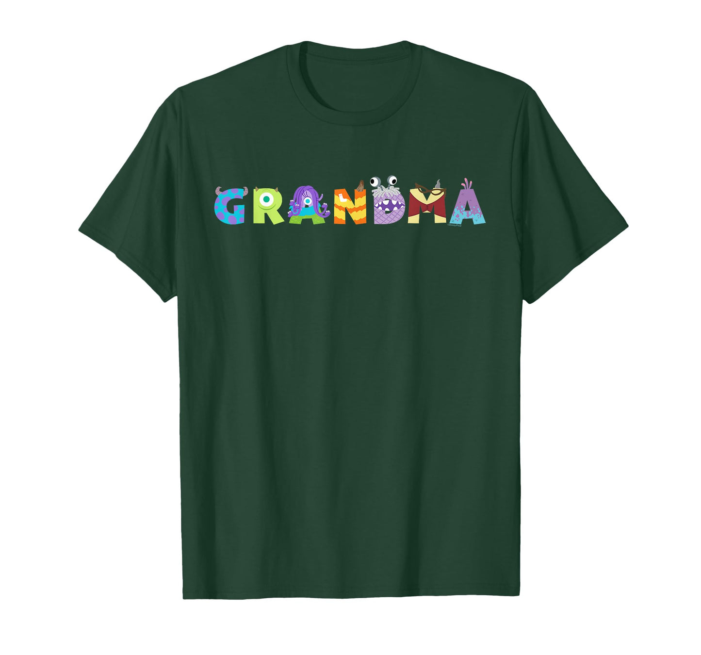 Disney & Pixar's Monsters, Inc. Grandma Family Trip Vacation T-Shirt