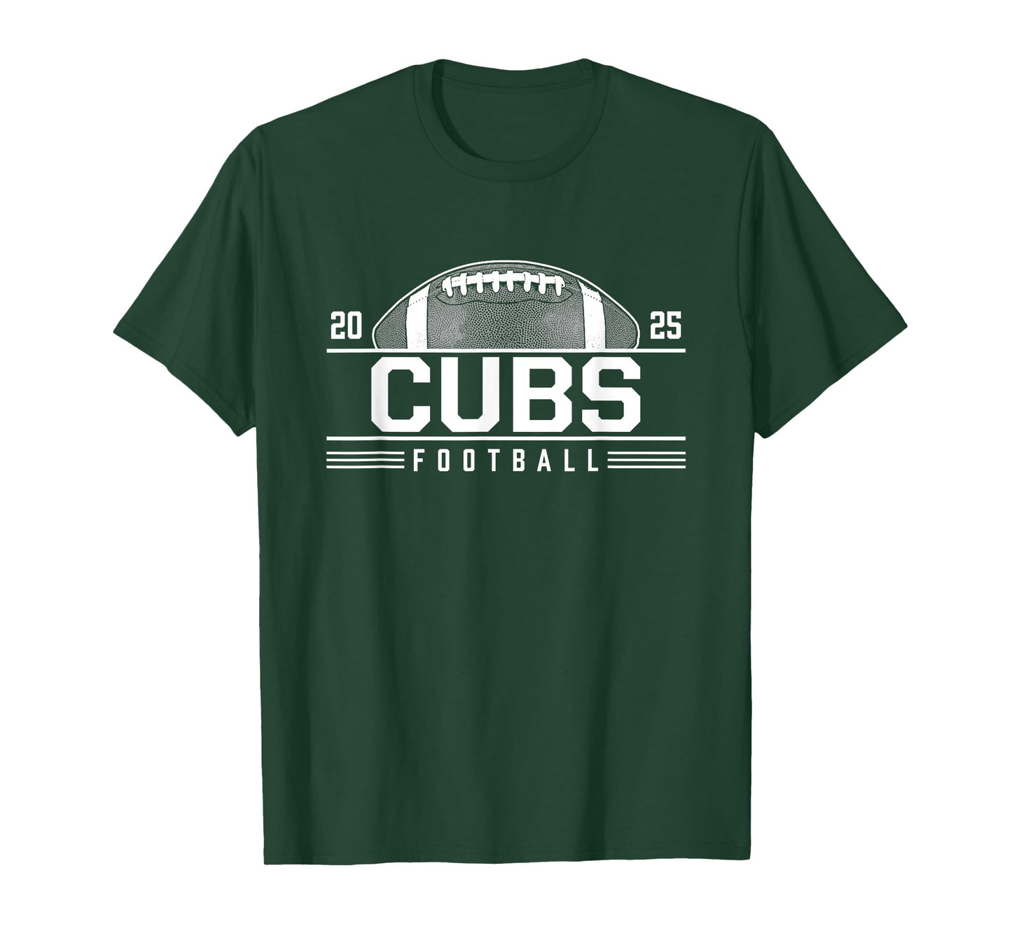 Cubs Brenham Football 2025 HS T-Shirt