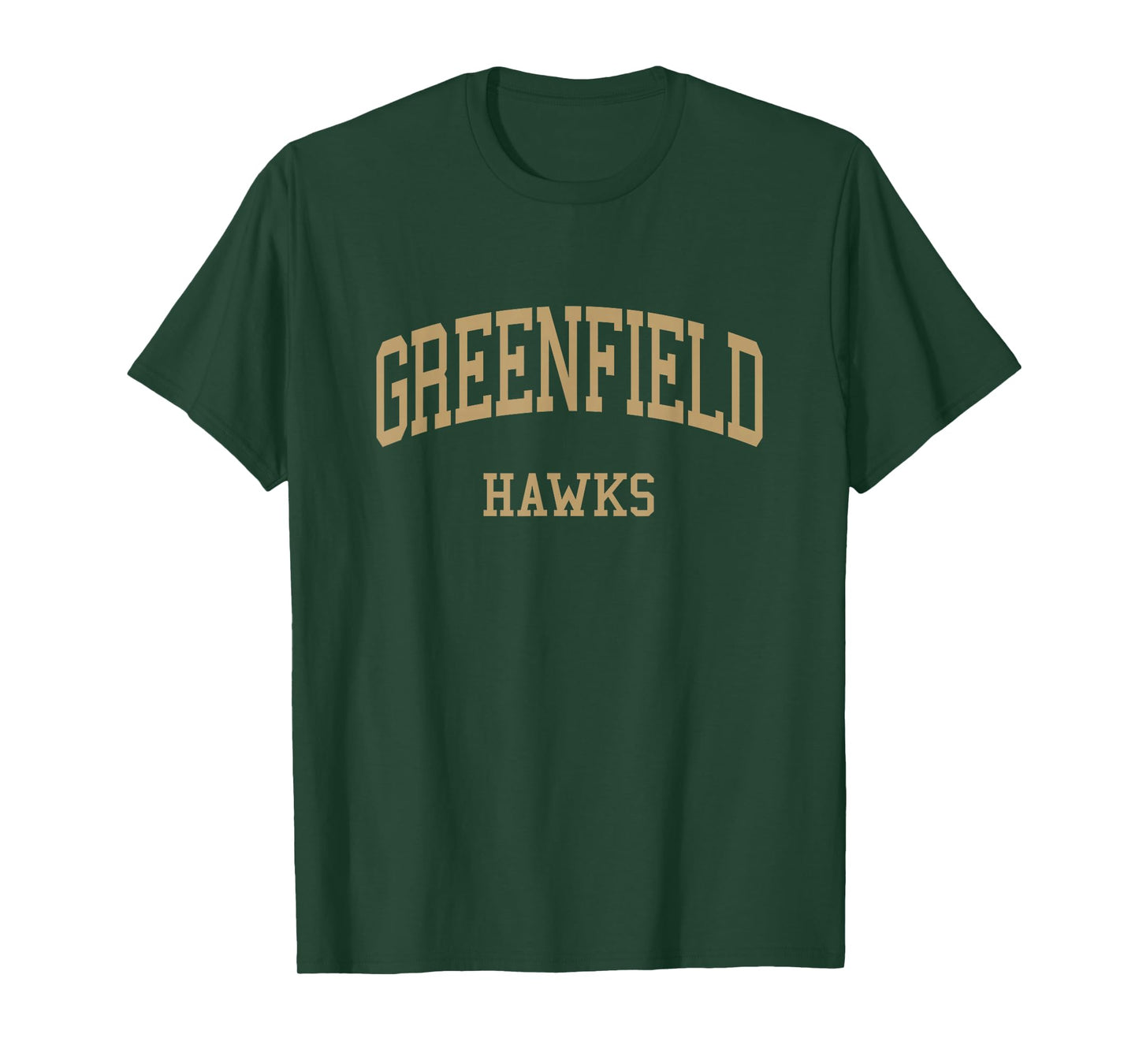 Greenfield High School HS Greenfield WI Retro Sports T-Shirt