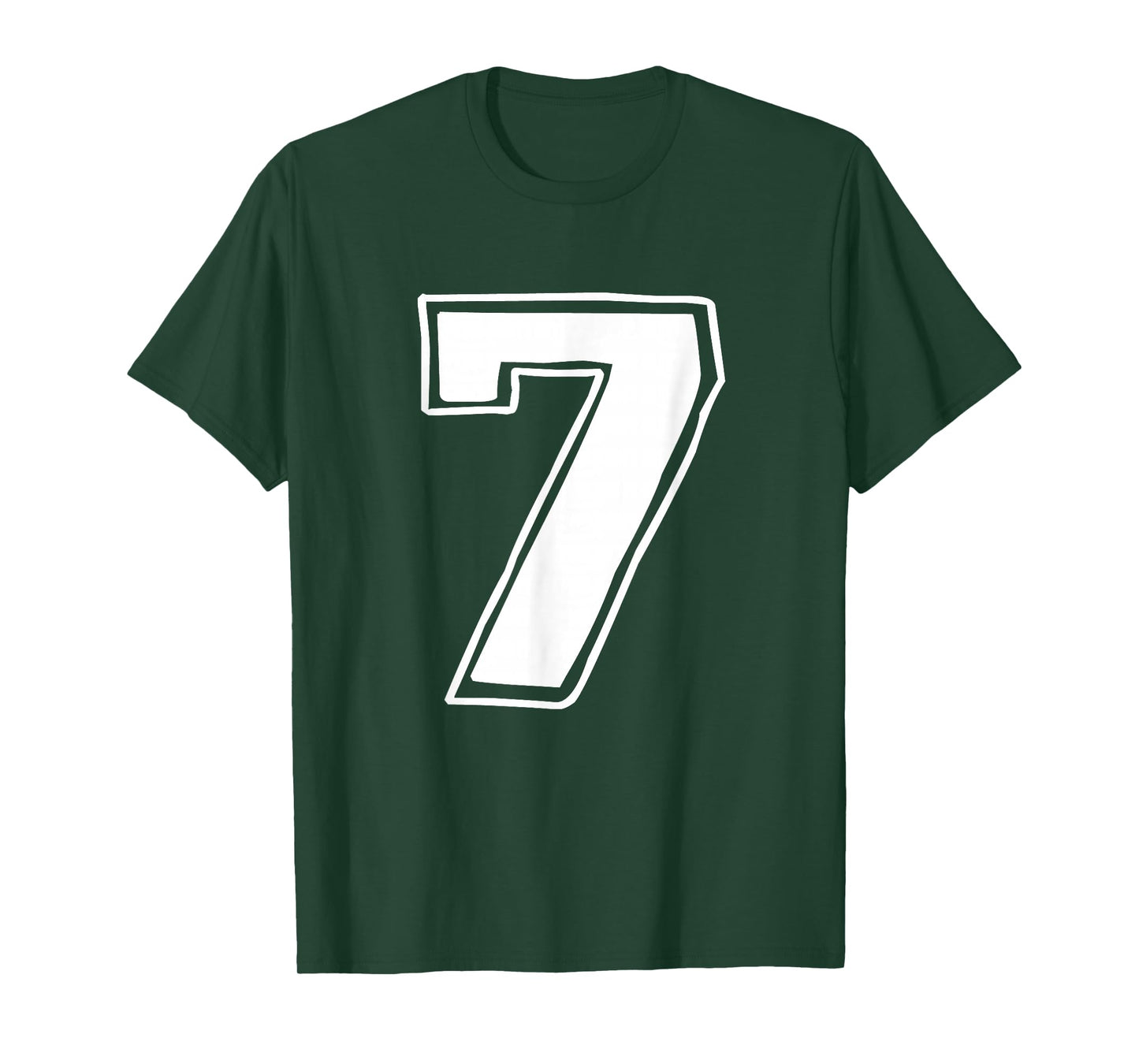 Number 7 Six Seven 6 7 Meme 67 Funny 7th Birthday 7 Years T-Shirt