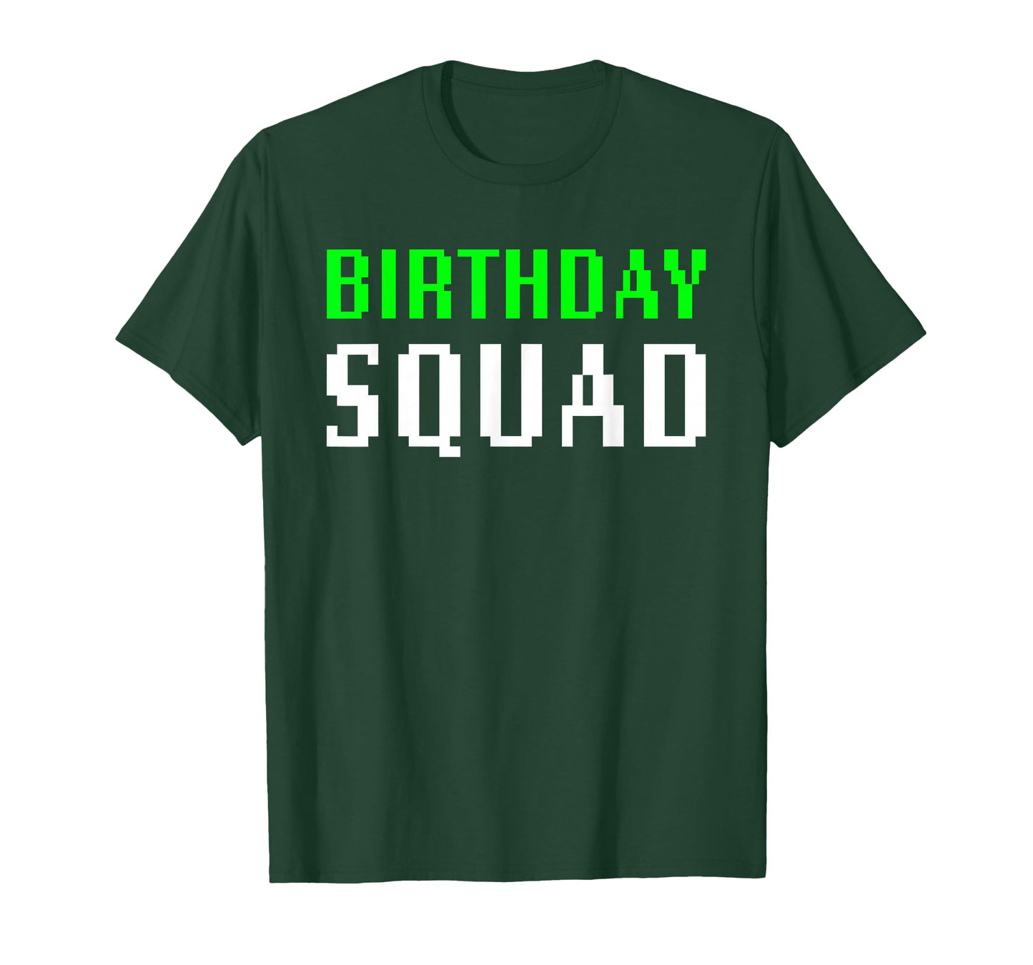 Birthday Squad Video Game Teen Boys Gaming Sleepover Party T-Shirt