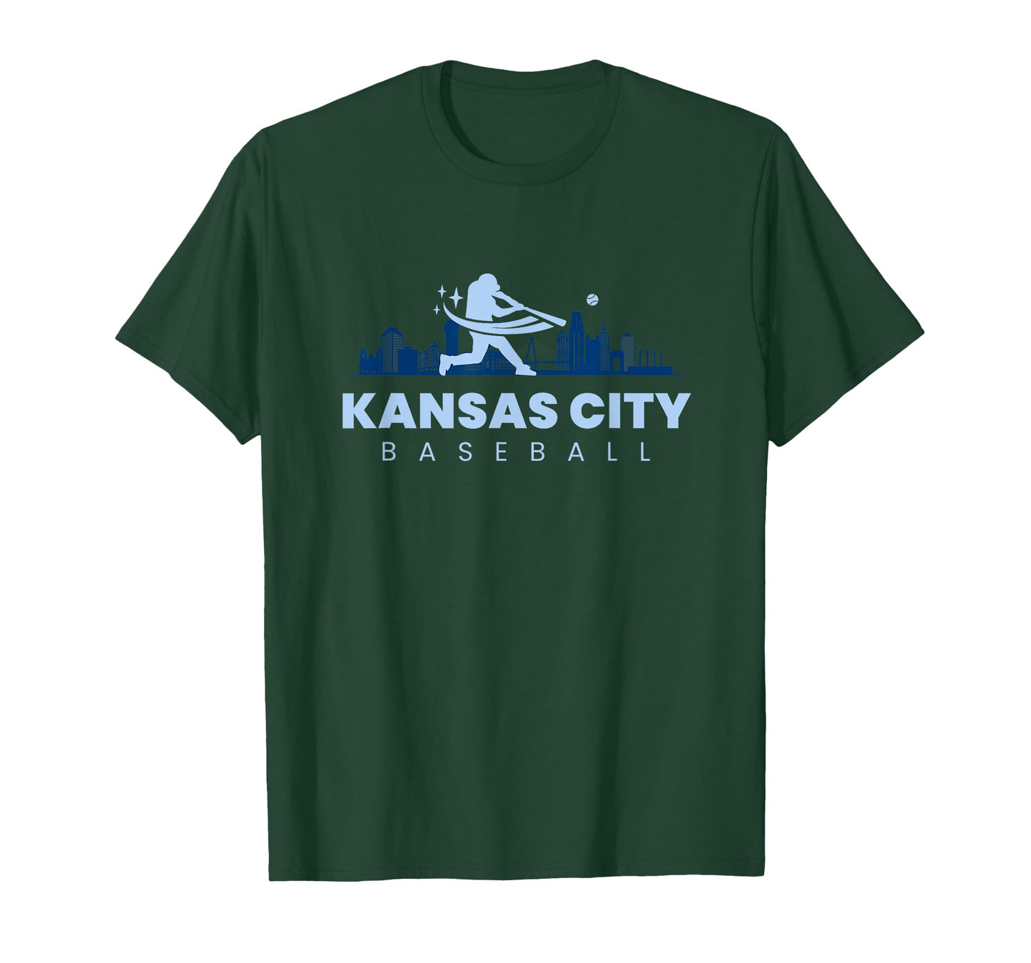 Kansas City Baseball Vintage Minimalist Retro Baseball Lover T-Shirt