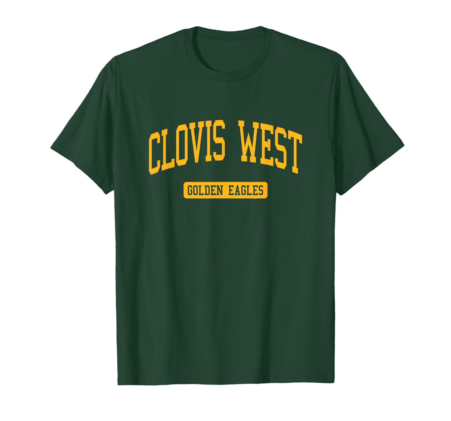 Clovis West High School HS Fresno CA Varsity Sports T-Shirt