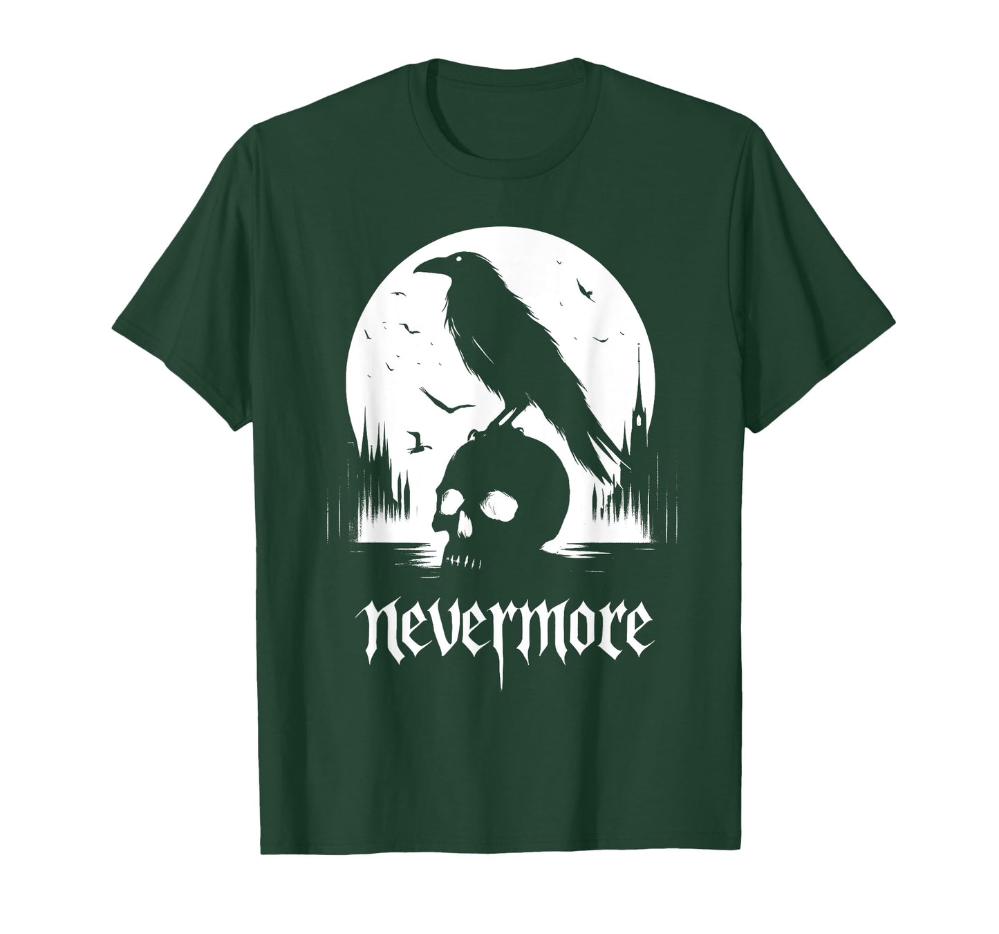 Edgar Allan Poe The Raven Nevermore T-Shirt