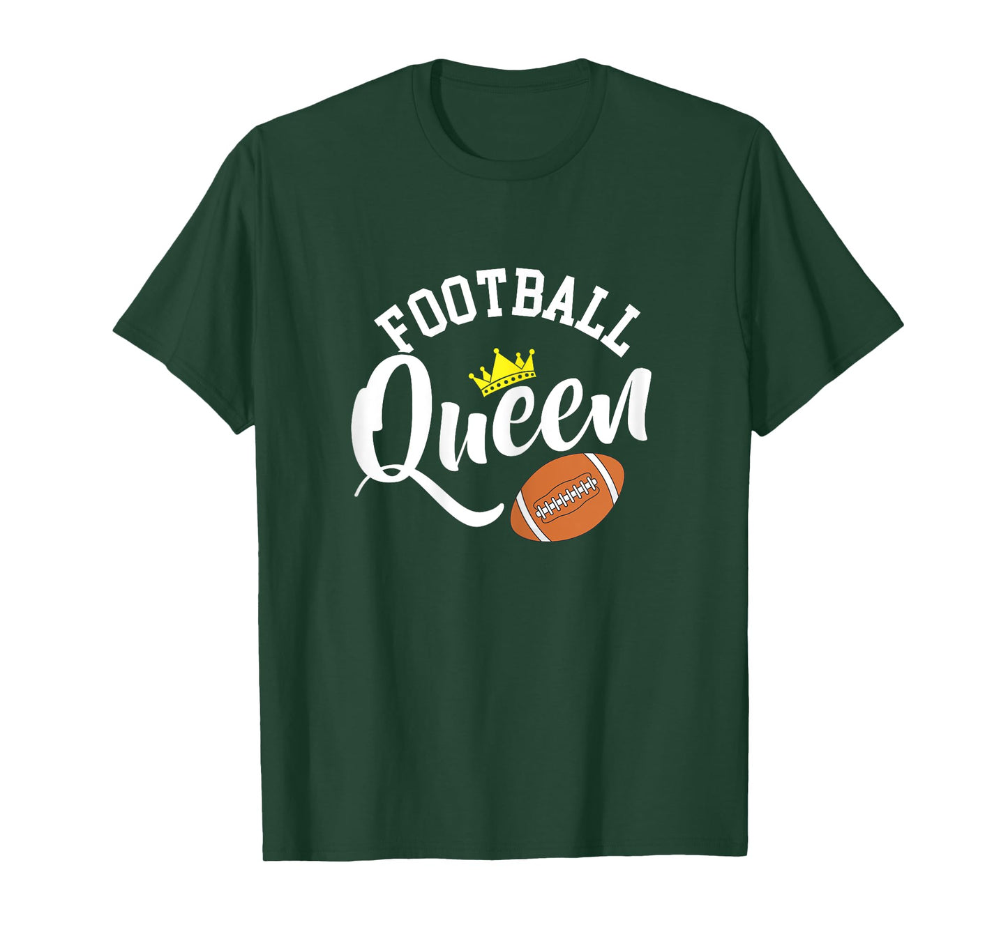 Football Queen - American Football Season Party T-Shirt