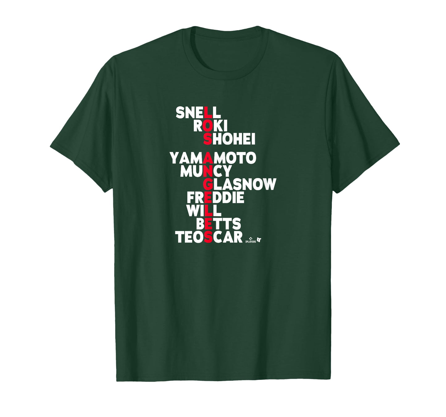 Los Angeles Names 2025 - Los Angeles Baseball T-Shirt