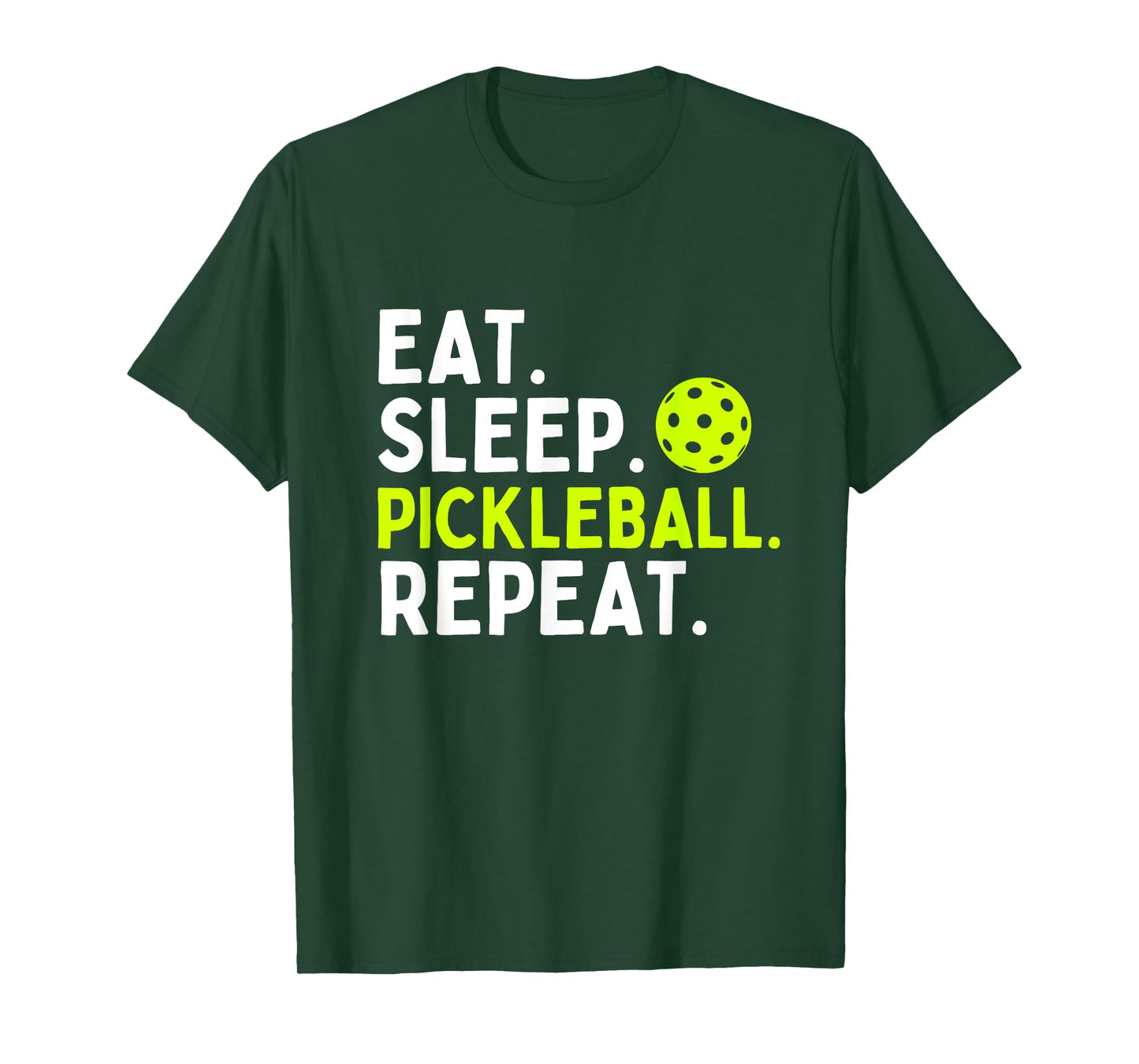 Eat Sleep Pickleball Repeat Funny Pickleball Lover T-Shirt