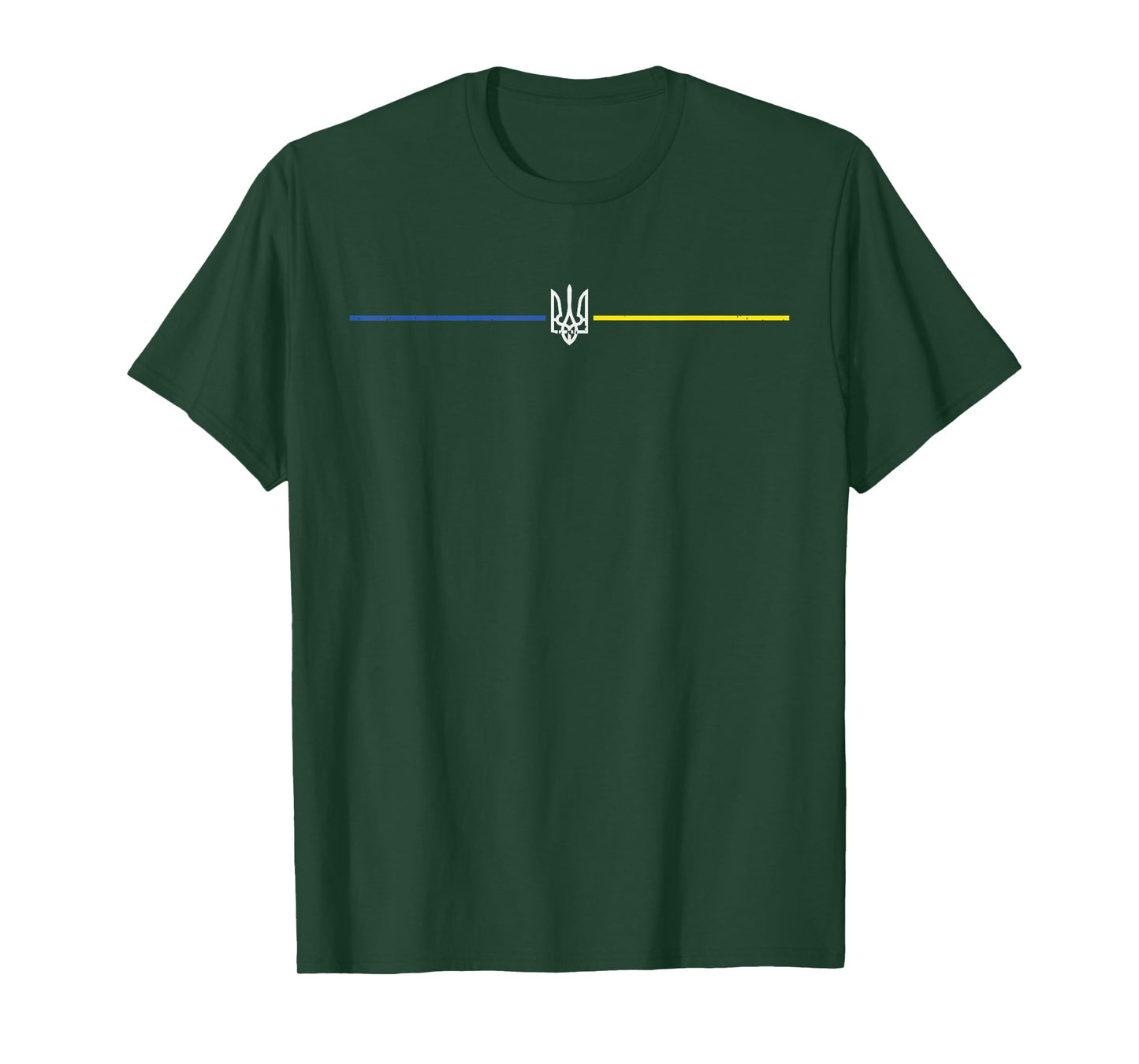 Trident Ukraine Lines Ukrainian Heraldic Crest Women Men Kid T-Shirt