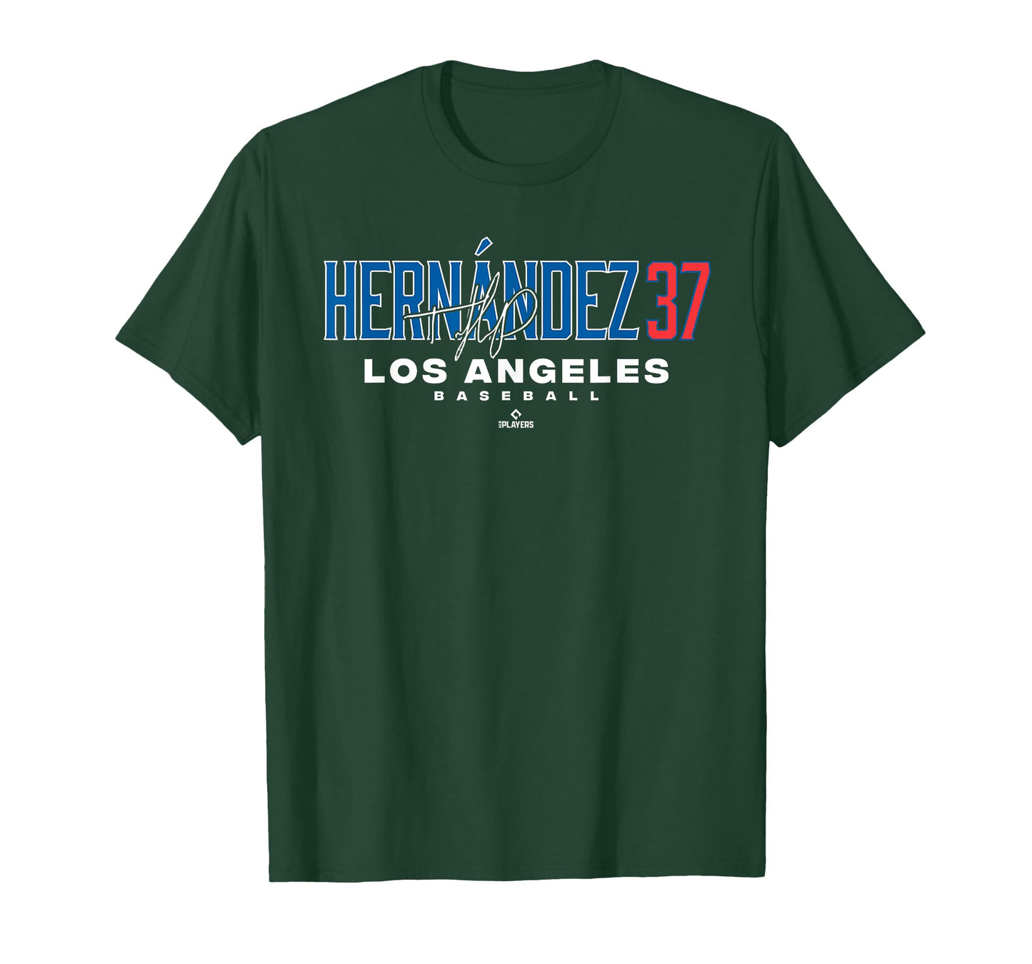Name Number City Teoscar Hernandez 37 Los Angeles Baseball T-Shirt
