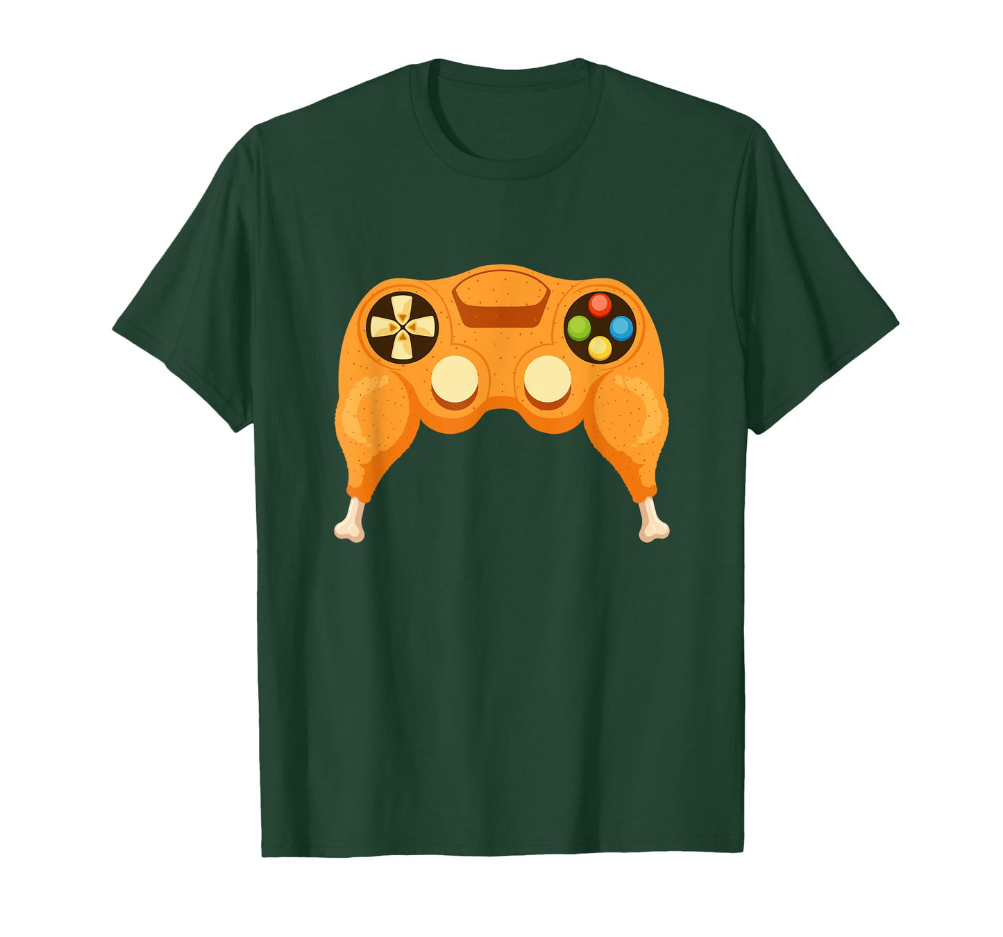 Thanksgiving Gamer Turkey Controller Video Gamer Kids Boys T-Shirt