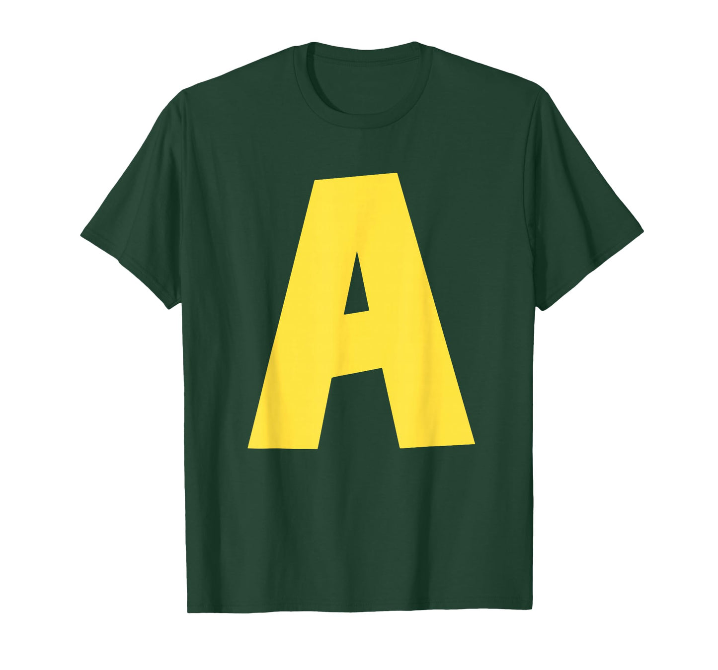 Letter A Funny Group Matching Halloween for Women Men Kids T-Shirt