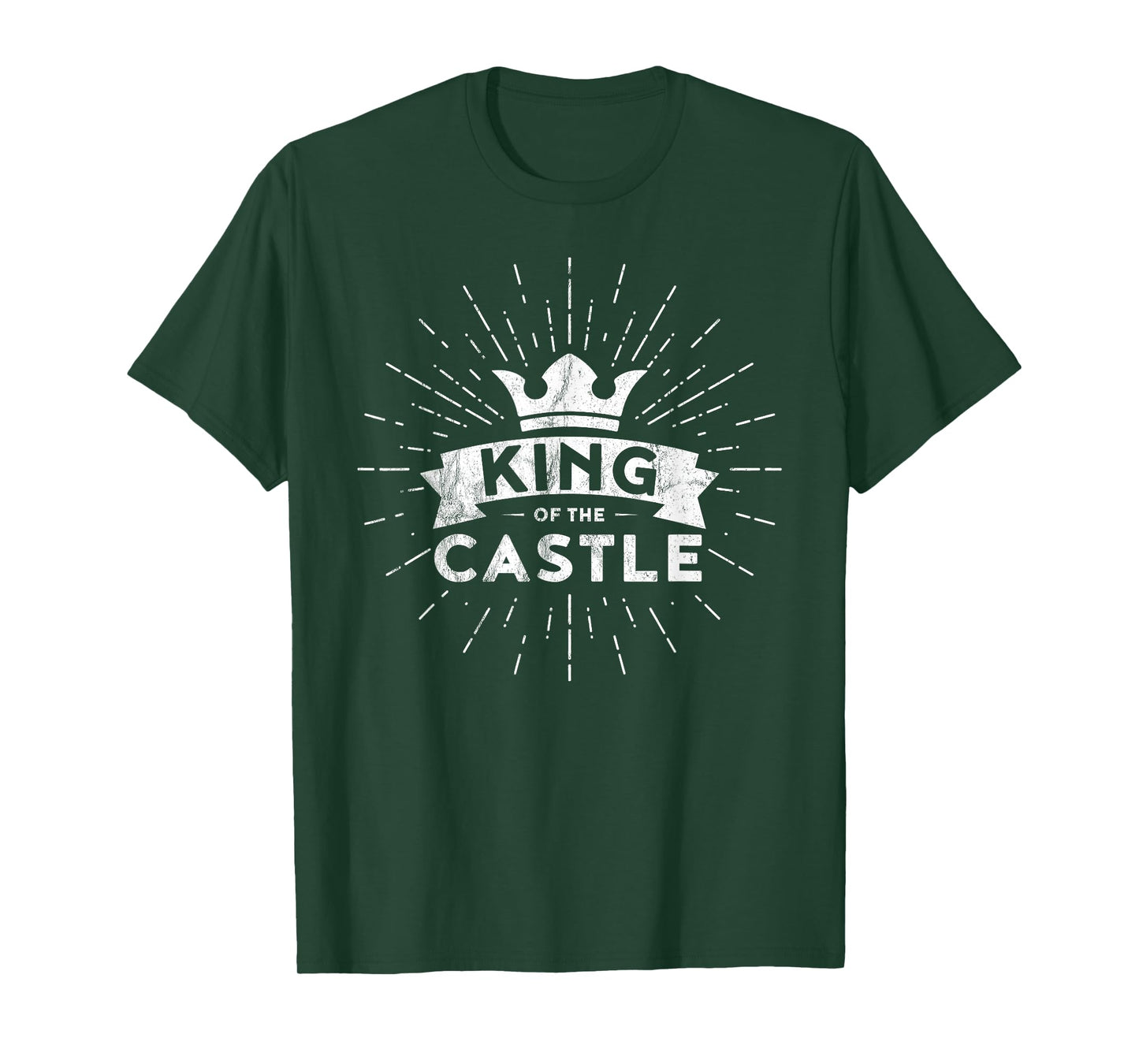 Fathers Day Gift King of the Castle T-Shirt T-Shirt