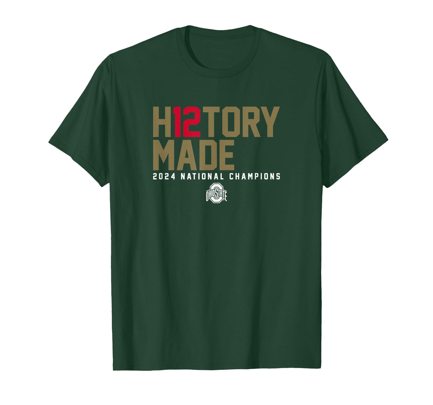 H12TORY MADE - Ohio State Football National Champions T-Shirt
