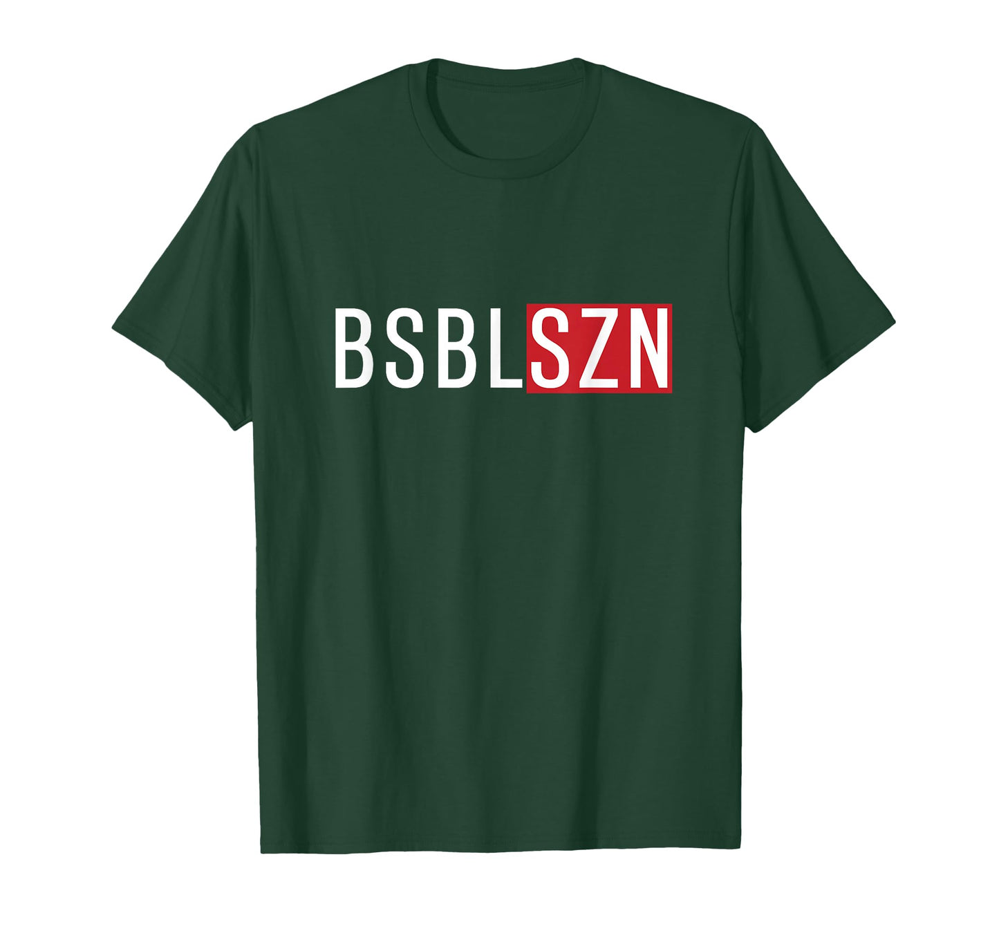 BSBLSZN Baseball Lifestyle Swing Hard Run Fast Dirt Grit T-Shirt