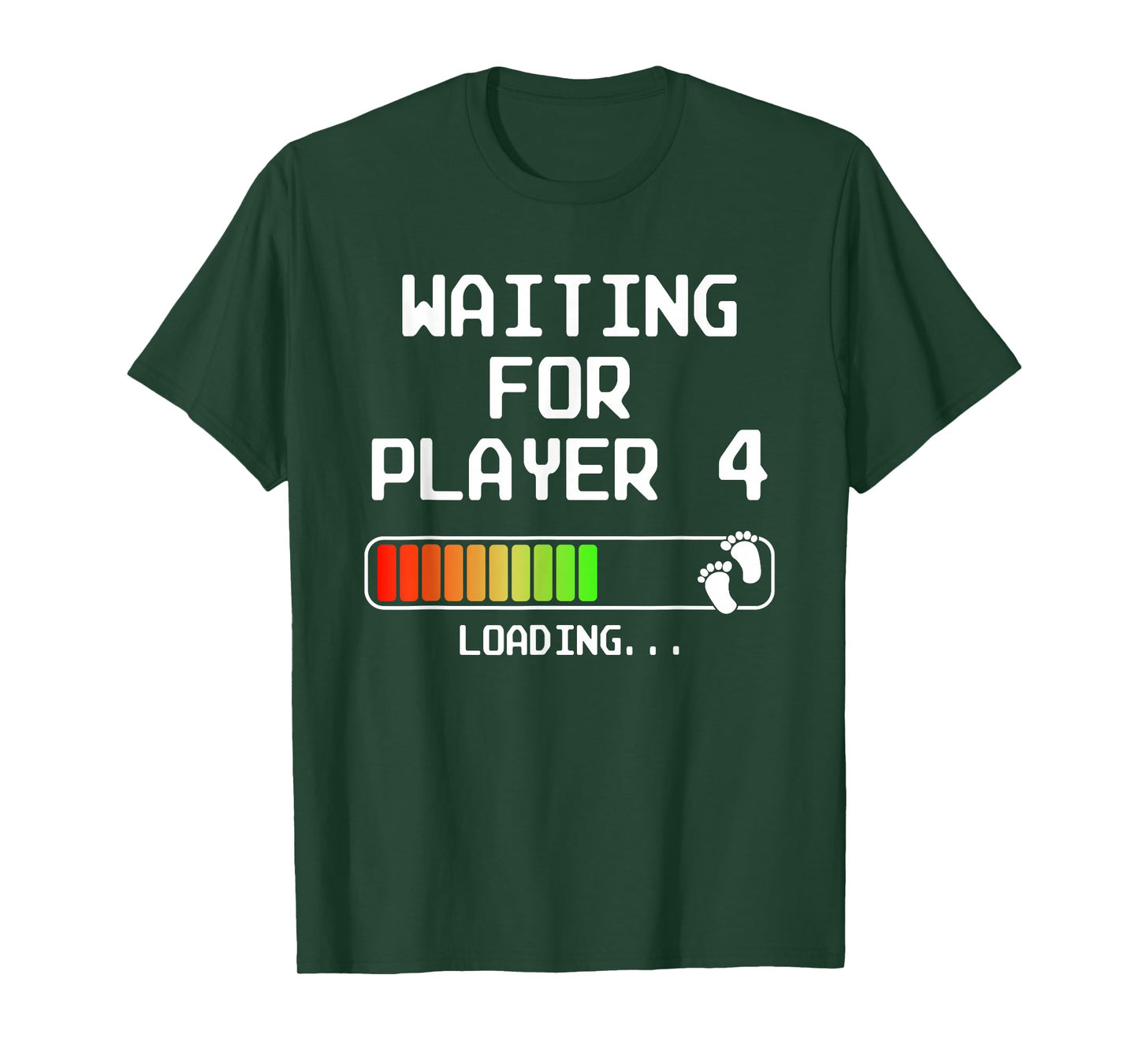 Gamer Pregnancy Announcement 2nd Baby Expectant Dad Player 4 T-Shirt