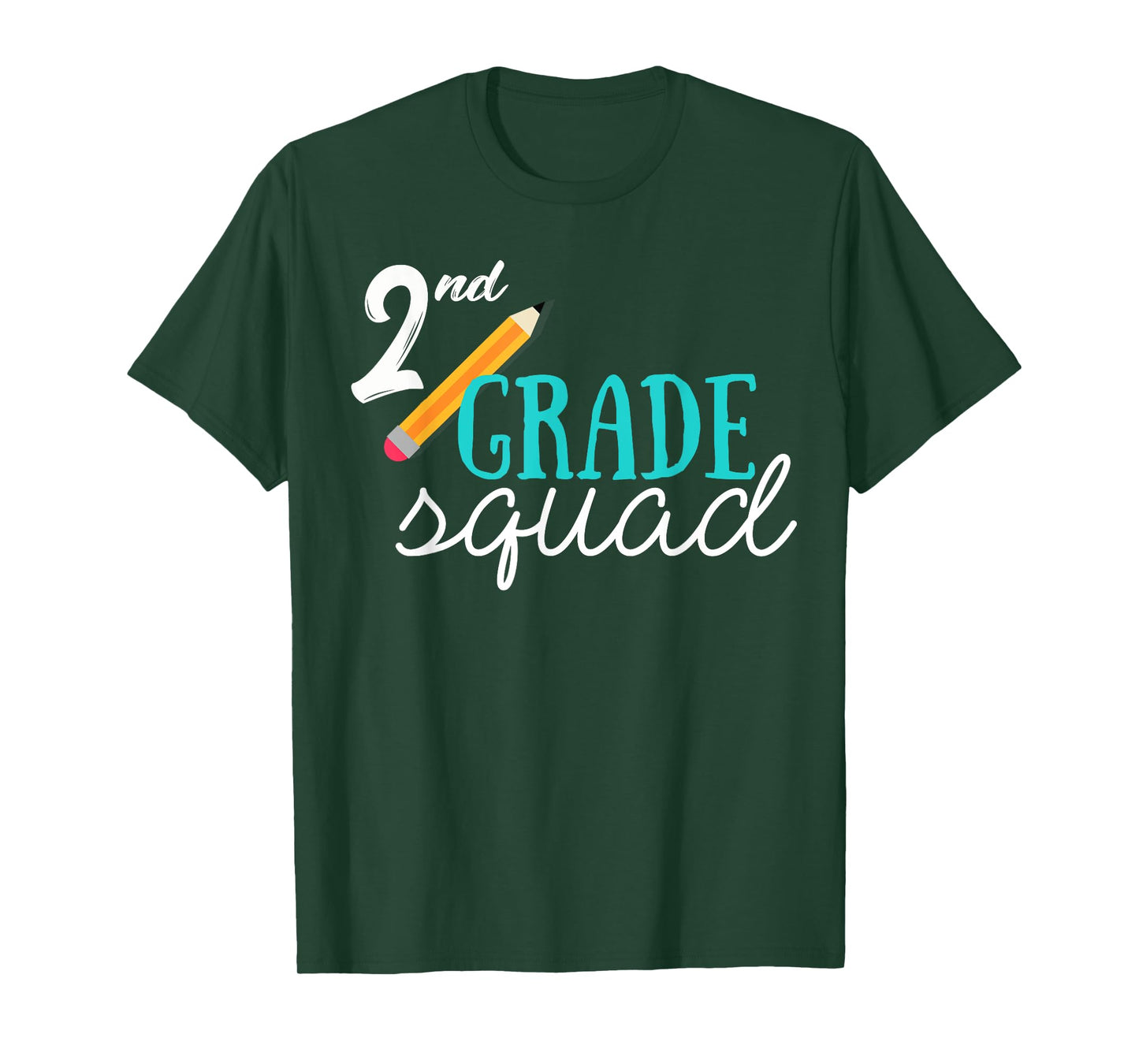 2nd Teacher Team Shirt - Second Grade Squad T-Shirt