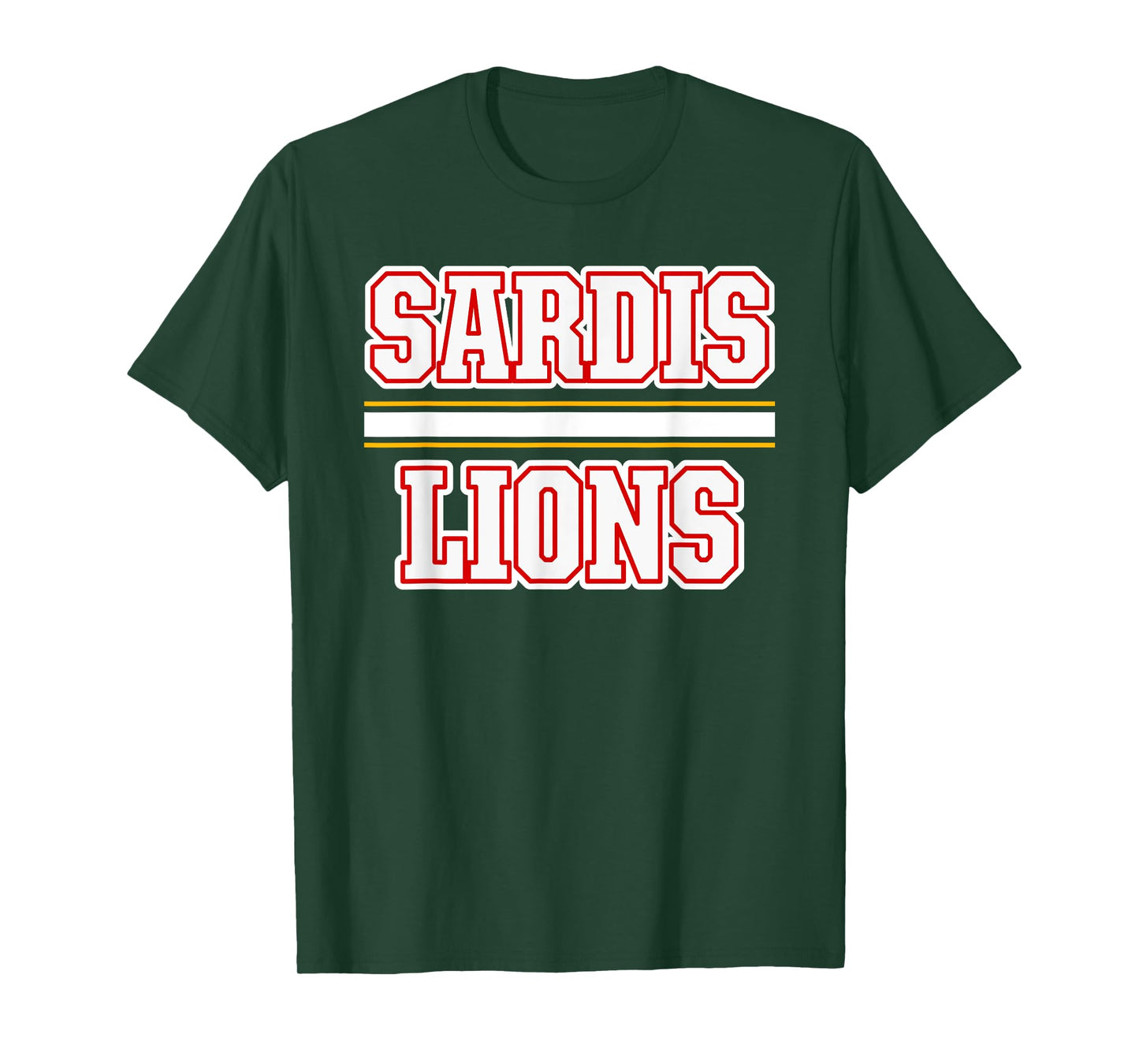 Sardis Lions Horizontal Stripes T-Shirt