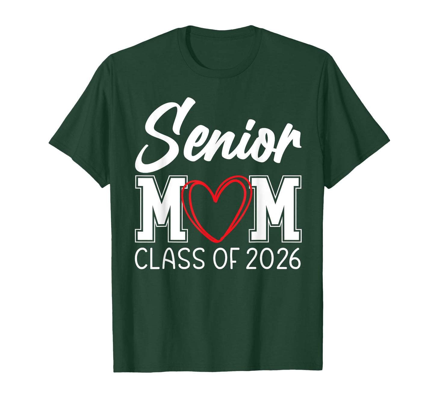 Senior Mom Class of 2026 Graduation T-Shirt