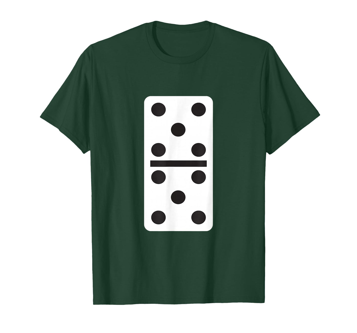 Double Five Dominoes Halloween Costume 5 Domino Game T-Shirt