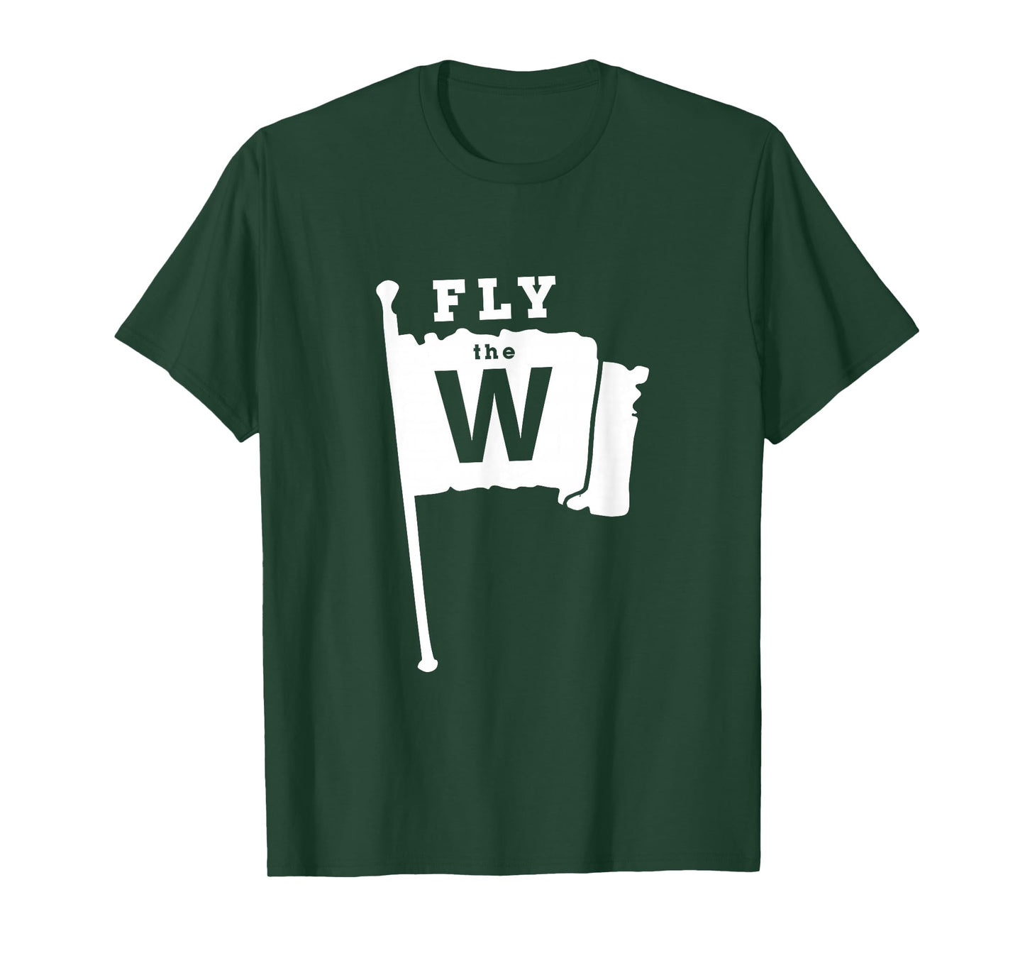 Fly The W Chicago Baseball Winning Flag T-Shirt